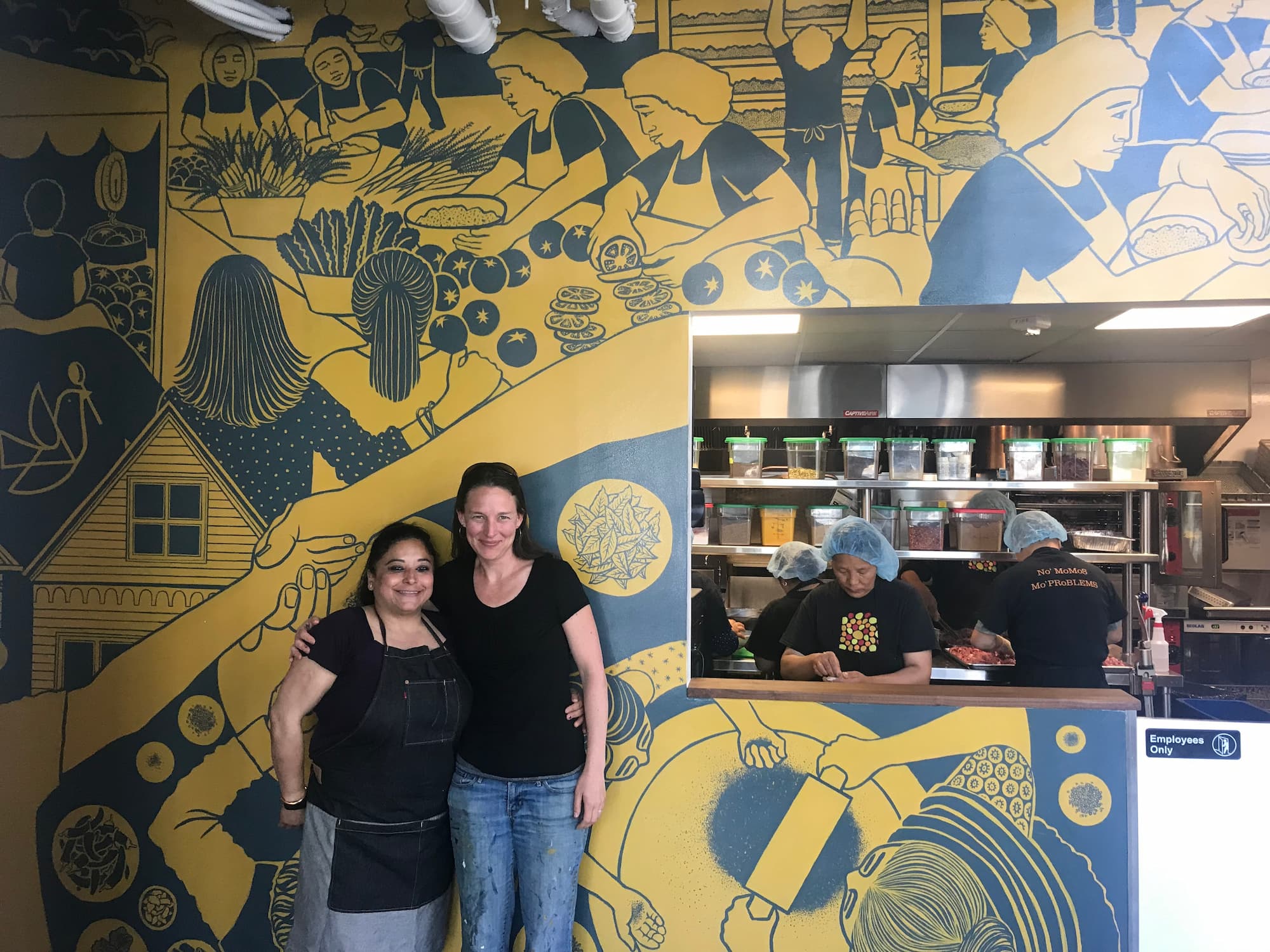 Bini's Kitchen Murals