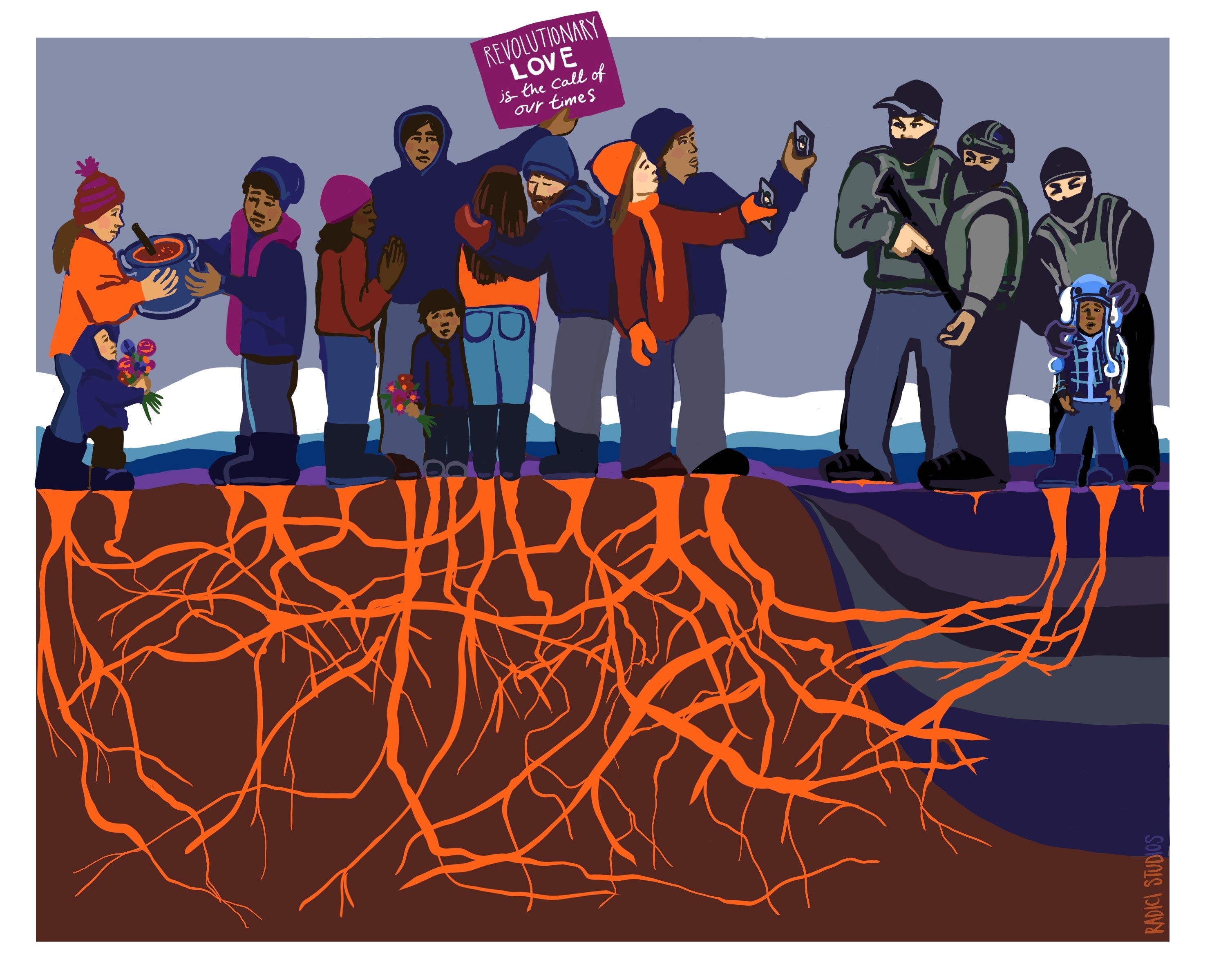 Collaborations with Valarie Kaur and The Revolutionary Love Project