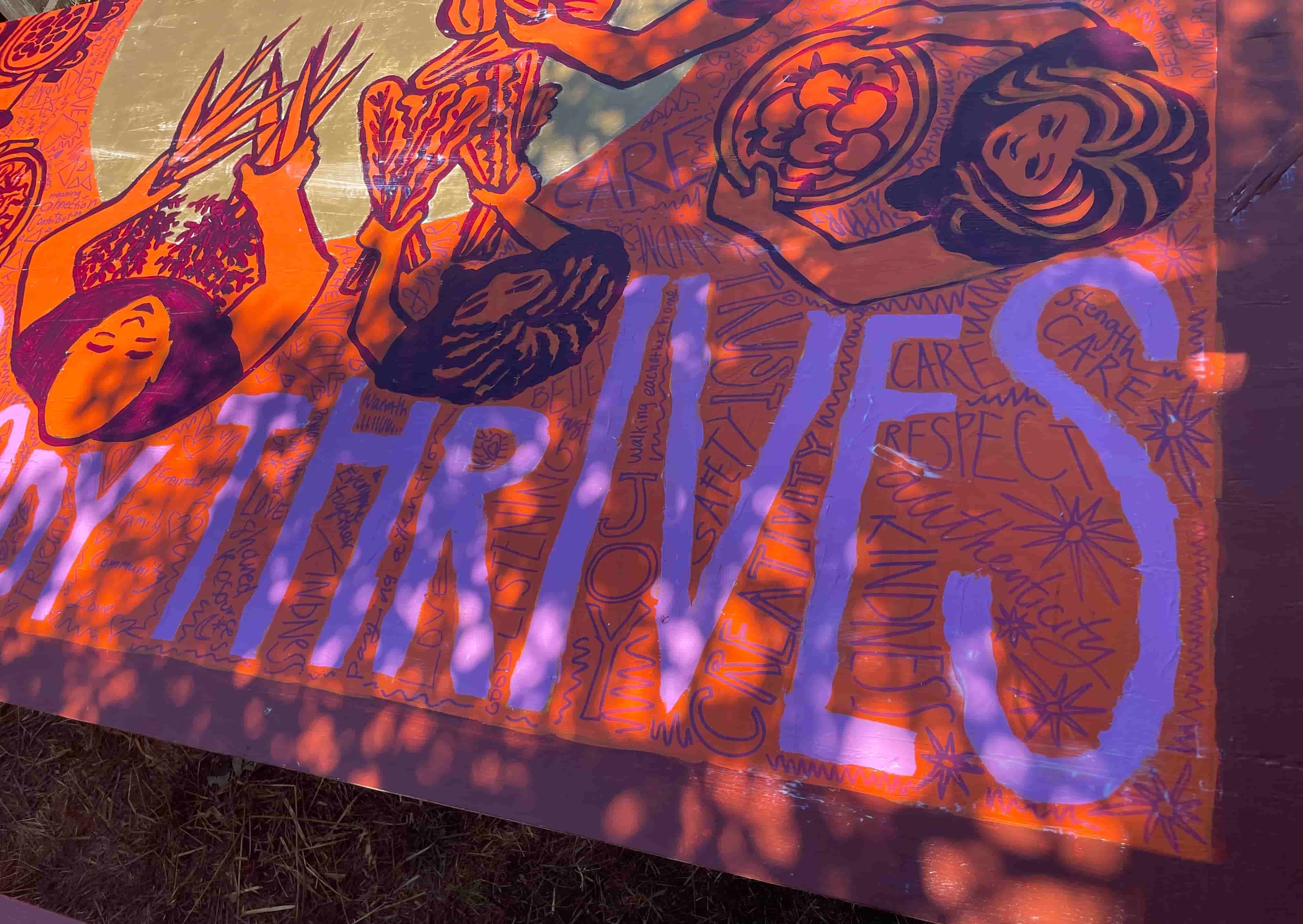 Occidental Farmer's Market Mural