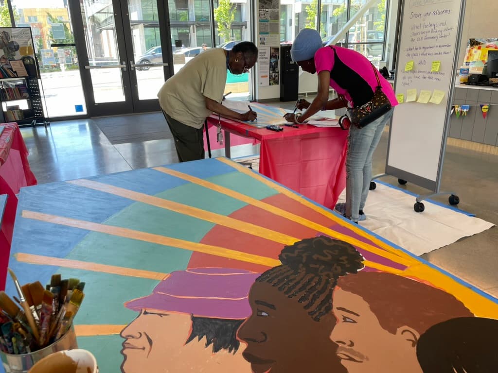 Mercy Housing Community HUB Mural