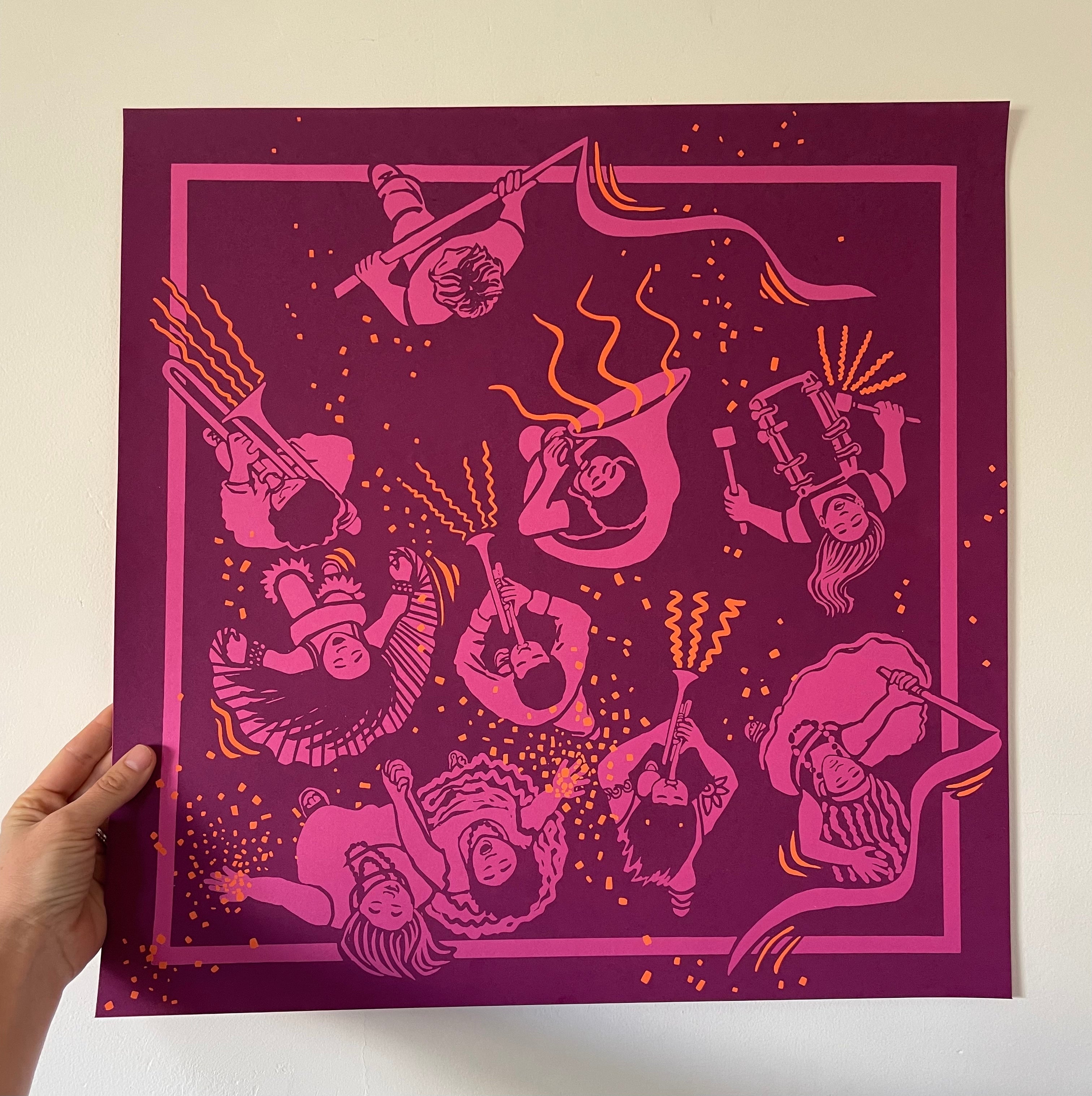 We Gather Screen Prints