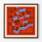 We March- Screen Print