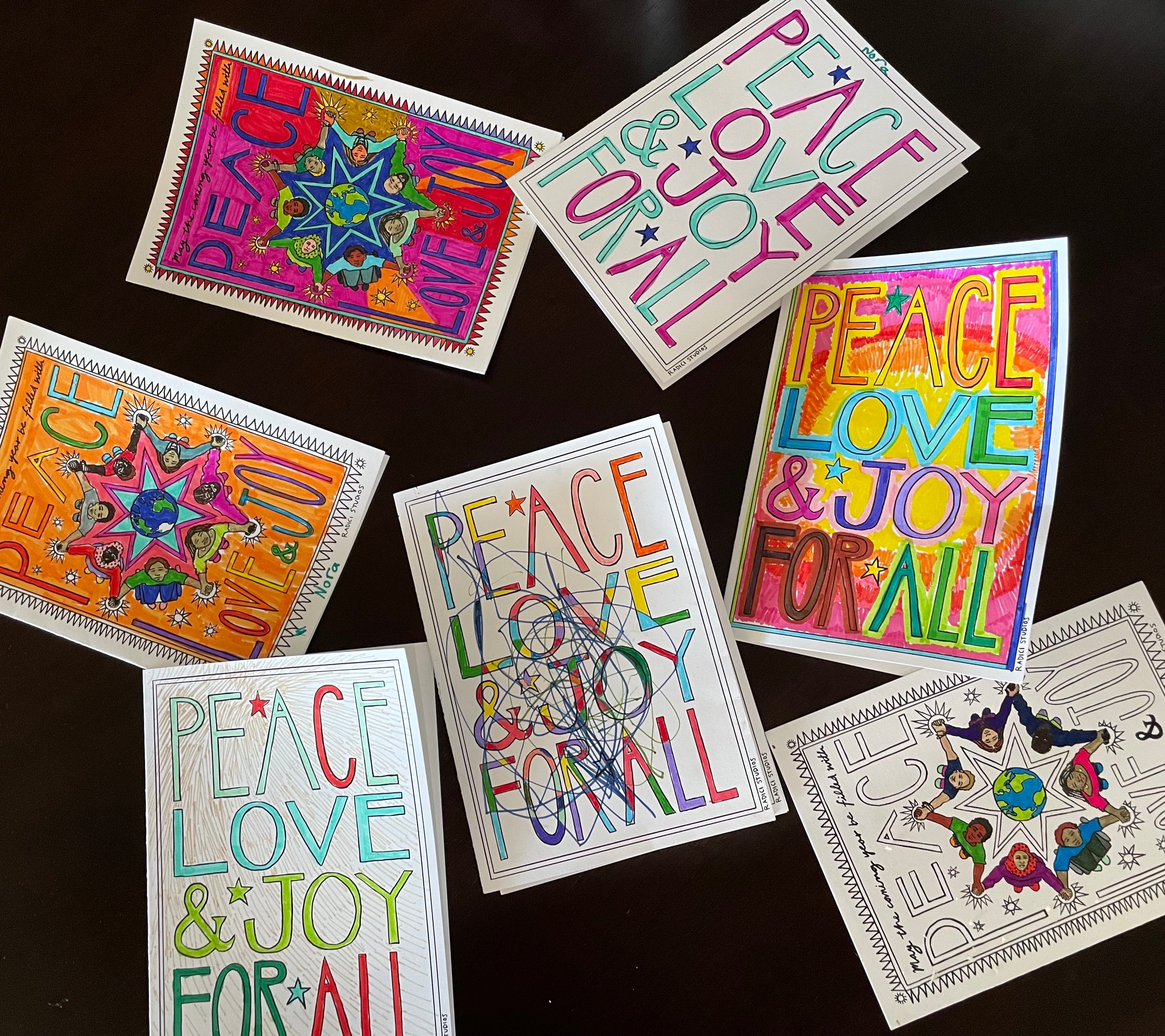 Color Your Own Holiday/Gift Cards