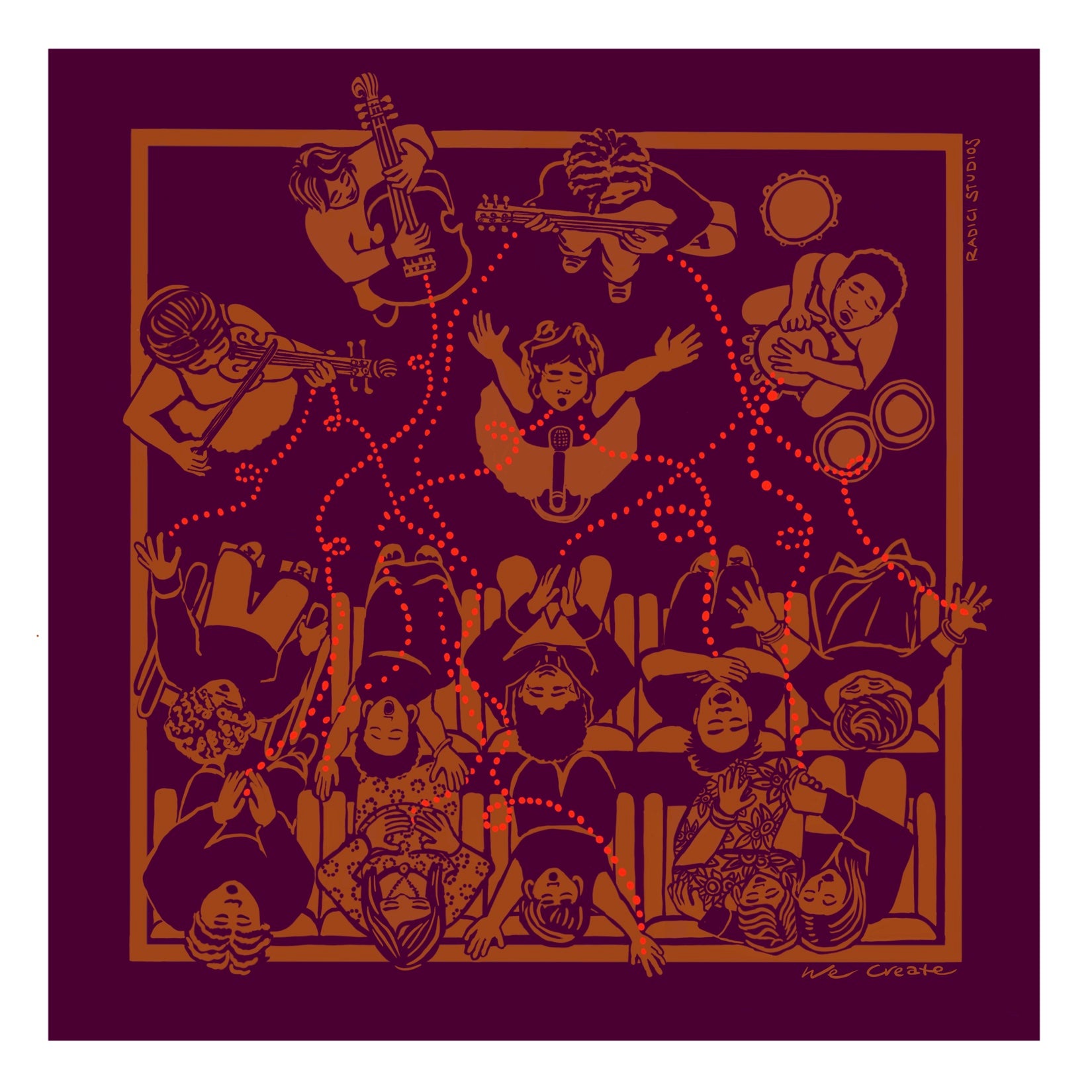 2025 We Gather series digital color prints