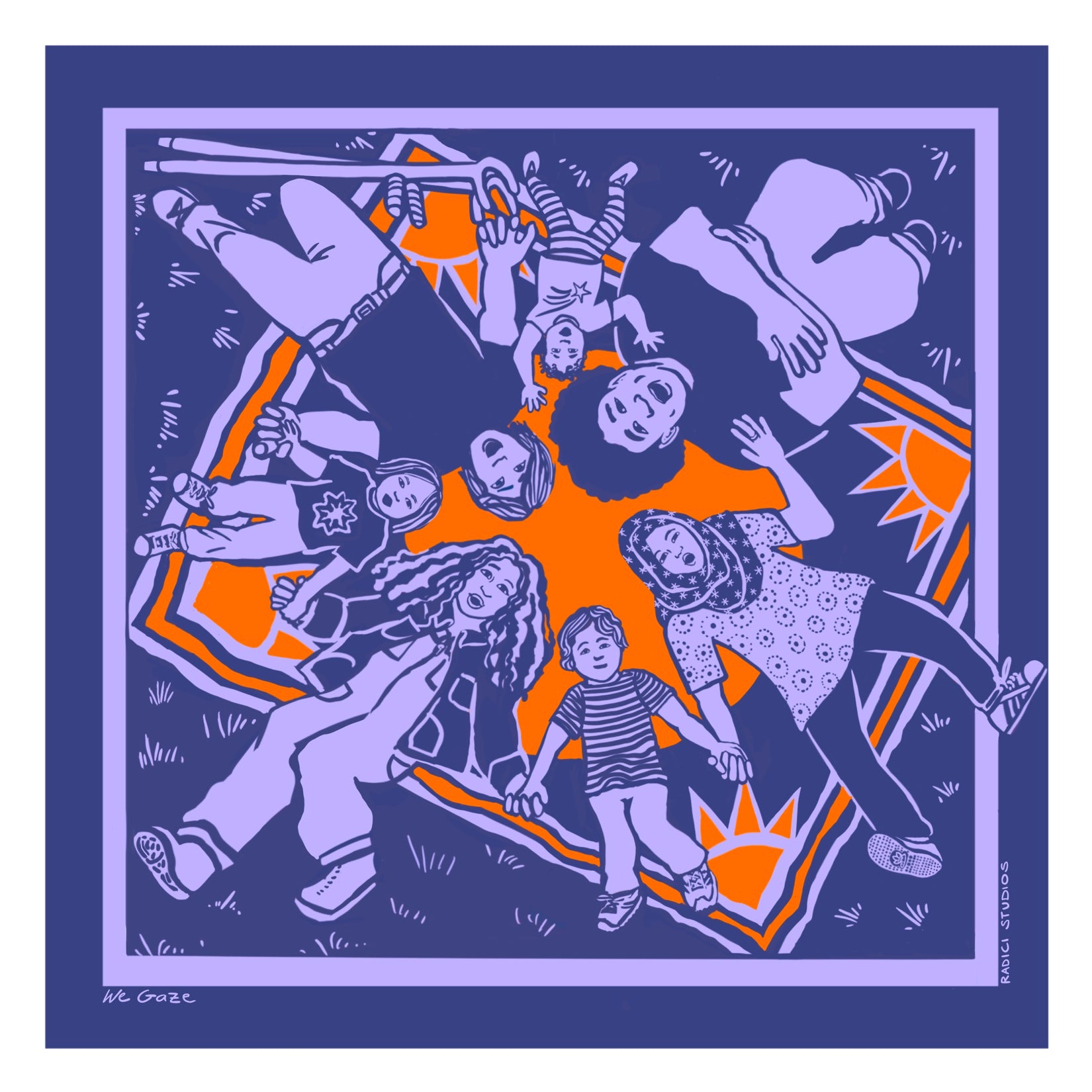 2025 We Gather series digital color prints