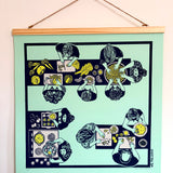 Simple magnetic print frame