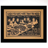 Art Print | Build a Longer Table