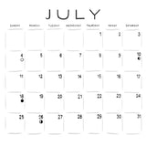 2027 We Gather Calendar