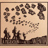 Art Print | Migration is an Act of Courage Screen Print